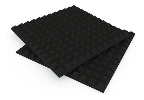 Panel Acústico Acuflex Basic Pirámide 50 X 50 Cm X 30 Mm 