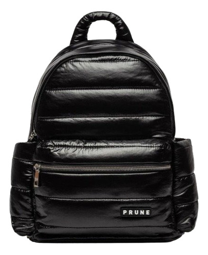 Mochila Urbana Prüne Modelo Blow - Estilo Y Comodidad Negro Liso