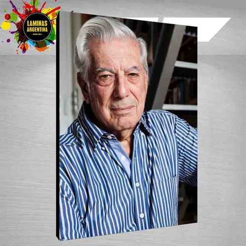 Mario Vargas Llosa - Cuadro De Todos Los Grandes Escritores