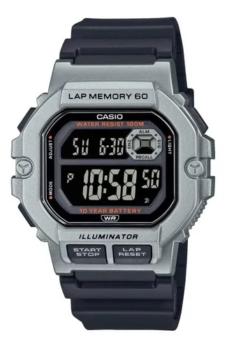 comprar Reloj Casio Ws-1400h-1b  100m Vueltas 60 Laps Casio Centro