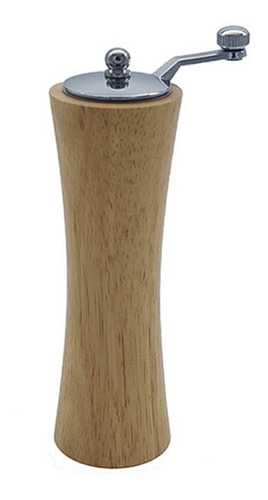 Molinillo De Pimienta Pimentero Madera Grande 15 Cm Manija