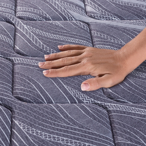 King Koil Devon 80x190 Conjunto De Resortes Bonell Firme Gris Oscuro