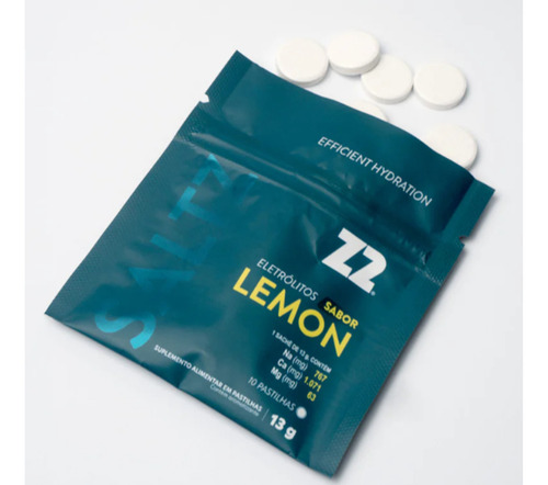 Saltz Eletrólitos Pastilhas 10 Sachês 13g Lemon - Z2