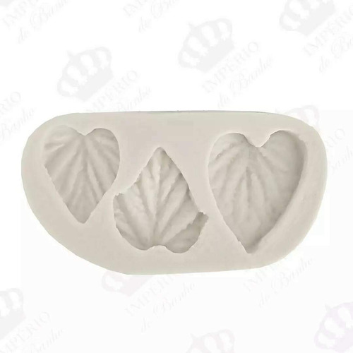 Imagem 2 de 6 de Forma De Silicone Conjunto De Folhas Mini Ib-326