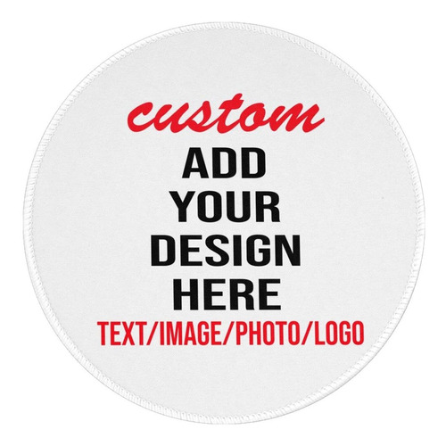 Custom Mouse Pad Personalized Design Your Favorite Text