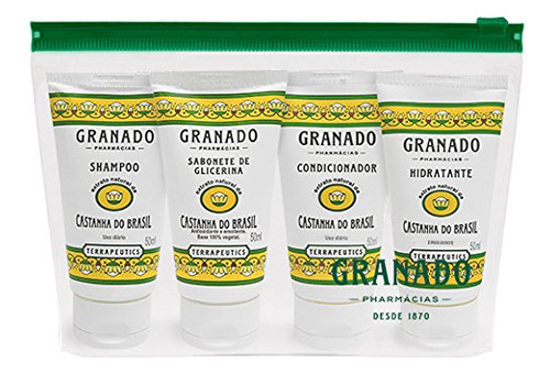 Linha Terrapeutics (castanha Do Brasil) Granado - Mini Kit .