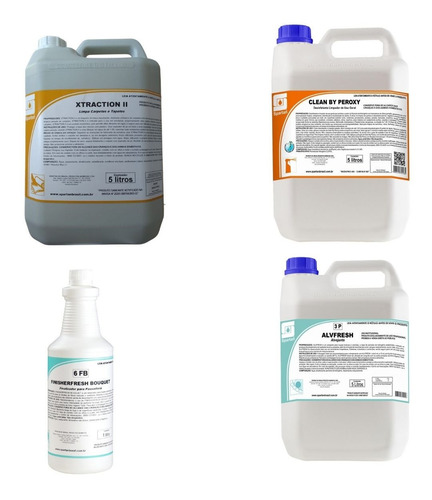 Imagem 1 de 5 de Alvfresh + Xtraction + Clean By Peroxy + Finisherfre Bouquet