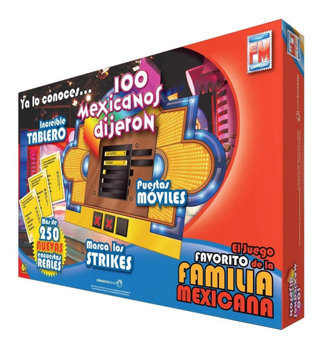 Juego De Mesa Fotorama 100 Mexicanos Dijeron 6+