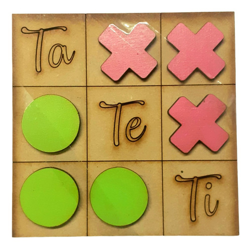 45 Juegos Ta Te Ti 10cm X 10cm