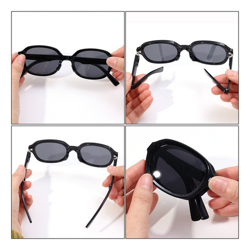 Gafas De Sol Plegables Portátiles De 2 Piezas, Gafas De Sol