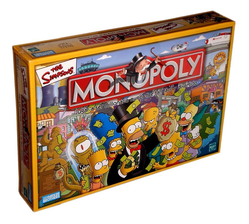 Monopoly De Los Simpsons Juego De Mesa Original Hasbro