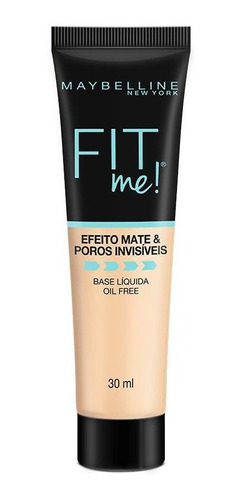 Base Líquida Fit Me Efeito Matte B80 30ml Maybelline