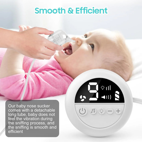Aspirador Nasal Electrico Bebe Limpiador Extractor De Mocos