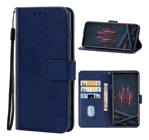 Funda De Piel Para Teléfono Zte Nubia Red Magic 6s Pro