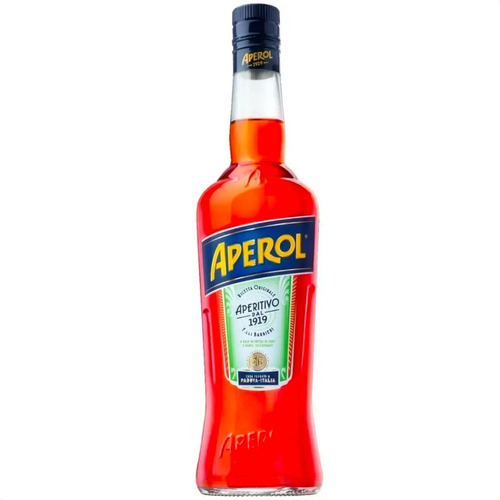 Aperitivo Aperol 750ml Licor Coctel Bebidas Tragos Botella