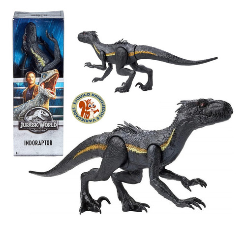 Indoraptor Jurassic World Dino Rivals - Mattel 30 Cm Básico