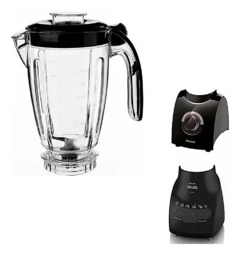 Copo Liquid. Walita Philips Ri2044/2081 Cristal Preto