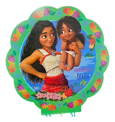 Piñata Plegable Moana Para Cumpleaños