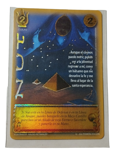 Myl, Edición Salo, Nut, Dominios De Ra, Mitos Y Leyendas (Usado)