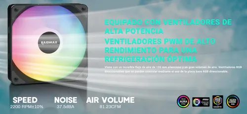Refrigeración Liquida Raidmax Lm240 Pantalla Lcd