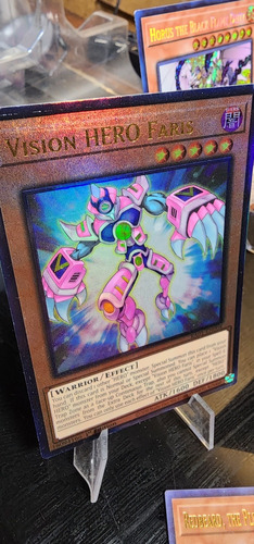 Vision Hero Faris Rareza Prismatic Ultimate Rare