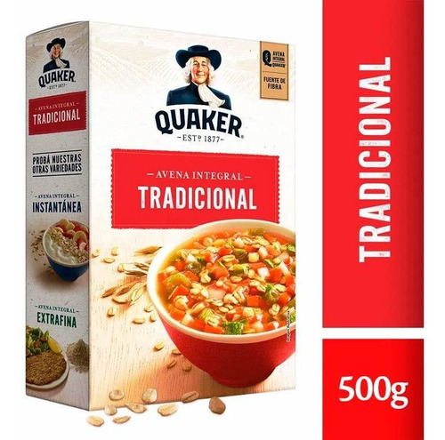 Pack X 3 Unid Avena  Tradfortif 470 Gr Quaker Avenas