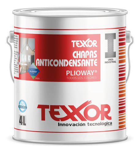 Pintura Chapas Anticondensante X 4lt Texxor