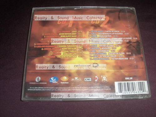 Fear Factor Cd Doble Fobia Cuca Cartel De Santa Jumbo Qbo (Usado)
