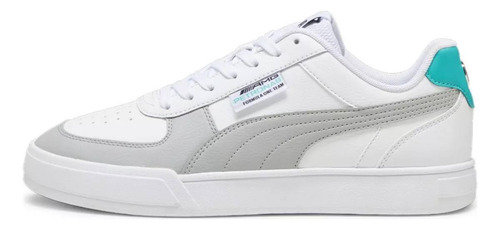 Tênis Puma Caven Mercedes Petronas color branco - adulto 39 BR