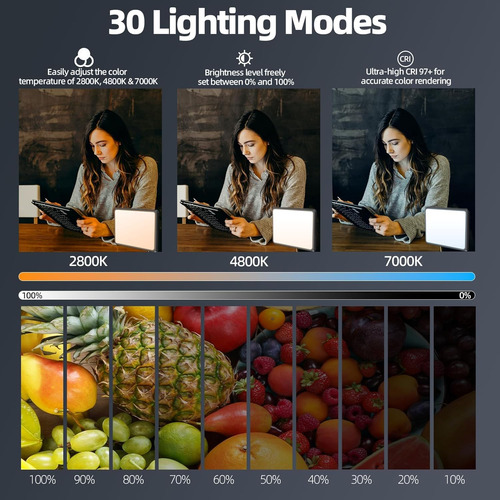Luz Led Para Selfie Con Soporte Y Trípode De 30 Cm