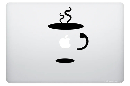 Calcomania Sticker Laptop Taza Café Macbook Vinil