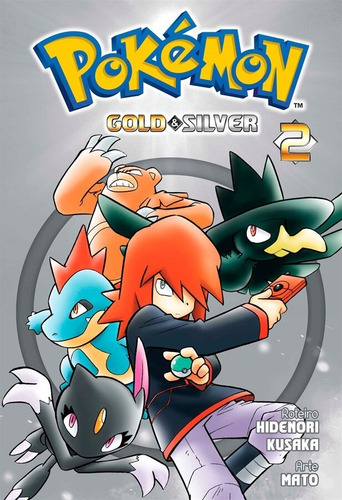 Pokémon Gold & Silver 2! Mangá Panini! Novo E Lacrado!