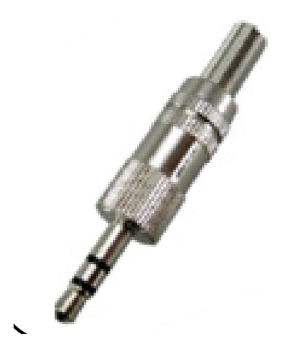 Conector Plug Estereo De 3.5mm De Metal Pack De 2 Unidades 