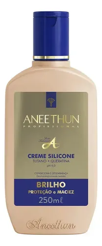 Creme Silicone Tutano Queratina Aneethun Linha A 250ml Profission...