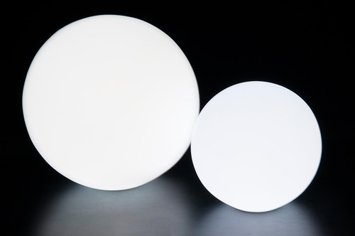 Imagem 1 de 6 de Bola Iluminada Luz Led 35 Cm+50 Cm C/fio Frete Gratis
