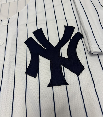Jersey New York Yankees Blanco Ch M G Xg 2xg 3xg
