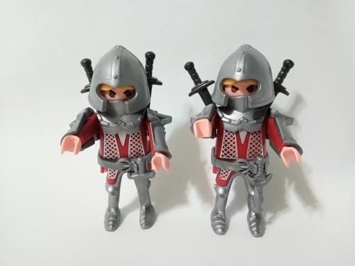 Playmobil Vintage Gemelos Mercenarios Soldados Geobra 2002