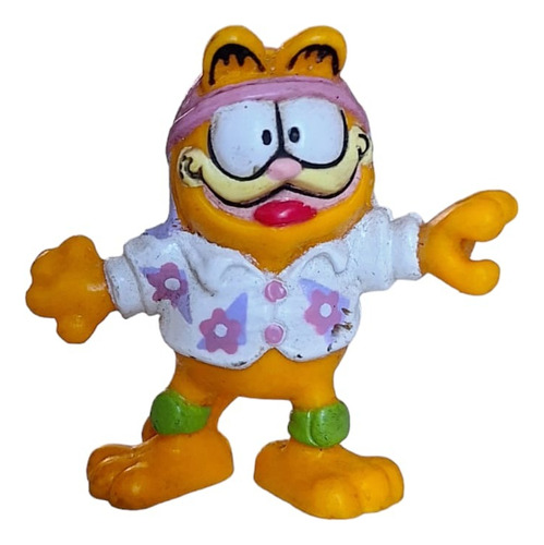 Figura Garfield Skater De Los 80s 