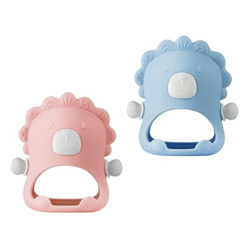 Baby Teething Toys, For Infants 6+ Months, Never Drop S...