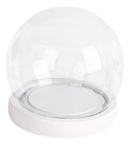 Tarro De Cúpula De Vidrio Transparente Con Diámetro 15cm