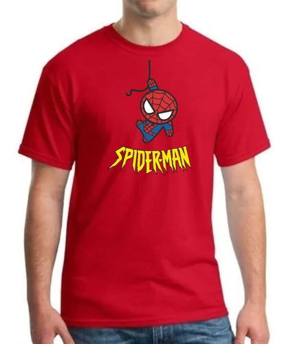 Camiseta De Spiderman Hombre Araña Para Adulto Niños 