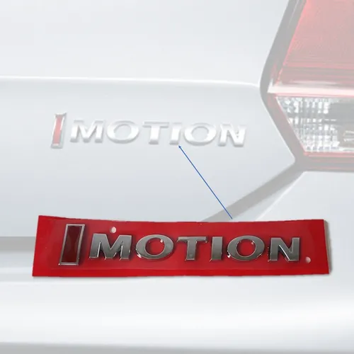 Emblema Cromado Imotion Tapa Baul Gol 2010/2018
