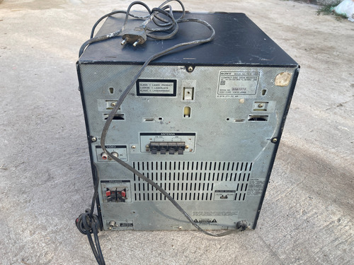 Minicomponente Sony Mhc G33 Japones, Retro Vintage A Revisar Negro 80 W (Usado)