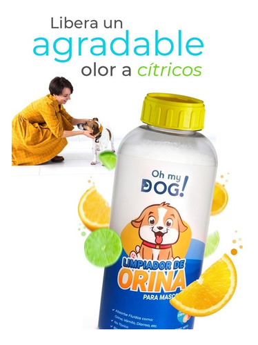 Imagen 6 de 6 de Oh My Dog- 2 Pzs De 850 (limpiador De Orina De Perro)