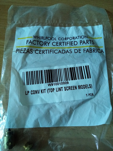 Kit De Espreas Original Para Secadora Whirlpool W910010009