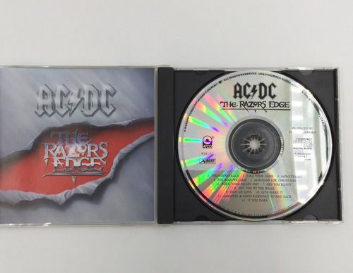 Cd Original The Razors Edge - Ac Dc