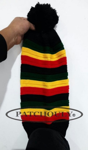 Imagen 7 de 9 de Gorro Tam Jamaiquino Reggae Rasta Para Dreadlocks Unisex Bob