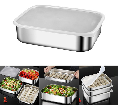 Organizador De Albóndigas, Caja Para Congelador, M