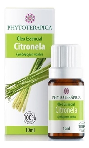 Óleo Essencial De Citronela Orgânico 10ml