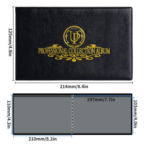 Álbum De Colección De Billetes De Banco De 40 Bolsill...